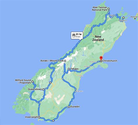 The Ultimate 3-Week South Island New Zealand Road Trip Itinerary | Road ...