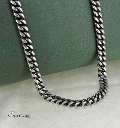 OXI MENS CHAIN – Sunrise Silversmiths