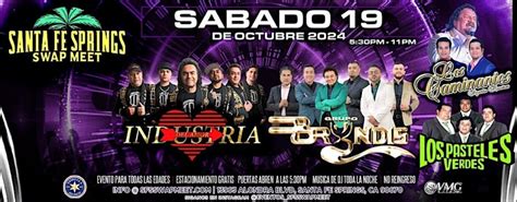 Industria del Amor, Grupo Bryndis, Los Caminantes y Los pasteles Verdes ...