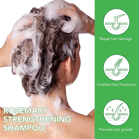 Rosemary Strengthening Shampoo 10.56oz | Natural Ingredients | Scalp ...