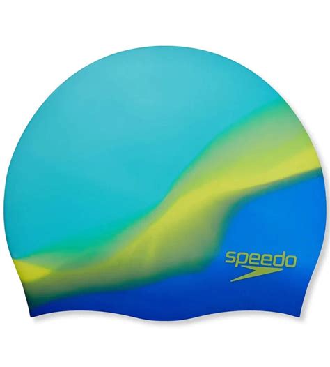 Speedo Silicon Junior Swim Cap | Multi – Achivr