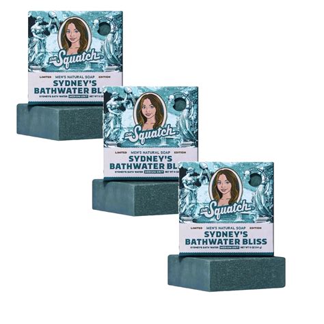 Dr. Squatch x Sydney Sweeney Bathwater Bliss Bar Soap LE 5000, Limited ...
