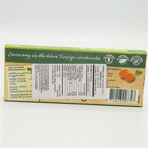 KNORR Vegetable Bouillon Cubes 120g - European Food Express