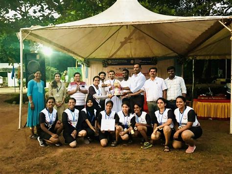 Congratulations - Runner up - RGUHS Mysore Zone Throw Ball Tournament ...