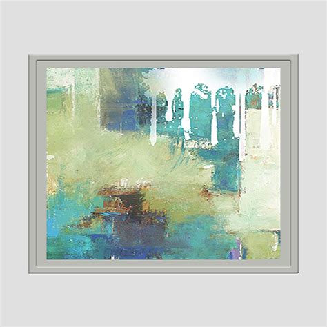 Wall Art Cluster Canvas Abstract Harmony Highlighted with Hand Embroid ...