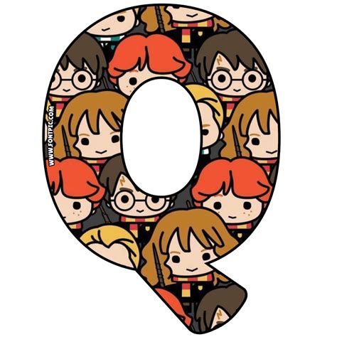 Harry Potter Letter Q - FontPic.com