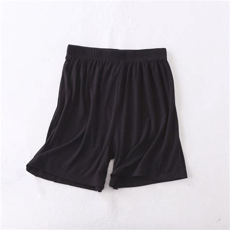 lmcalzta Womens Knit Shorts Summer Elastic Waisted Home Shorts ...
