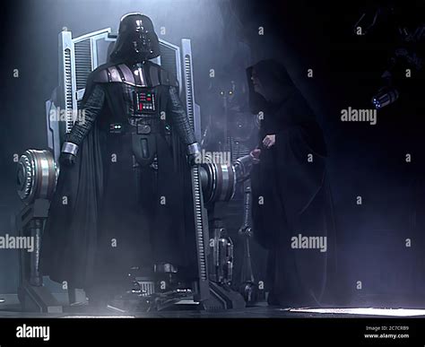 Hayden Christensen as Darth Vader and Ian Mcdiarmid as Darth Sidious in ...