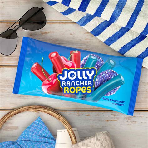 Jolly Rancher Blue Raspberry & Cherry Ropes - Shop Candy at H-E-B