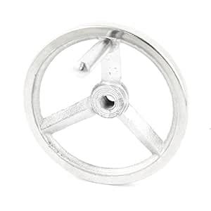ZHuidjo M16 x 160mm 3 Spoked Handwheel w Removable Handle for Milling ...