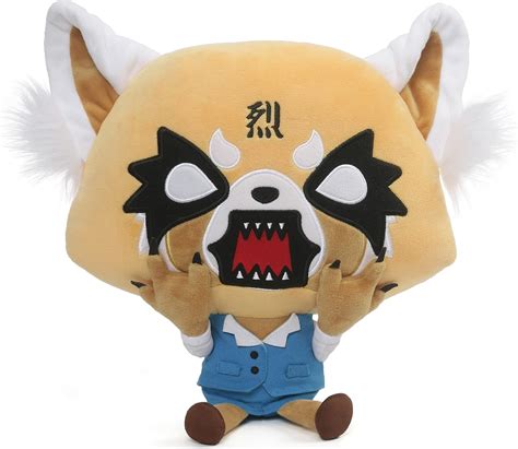 Buy GUND Sanrio Aggretsuko Rage Plush Stuffed Animal Red Panda Netflix ...