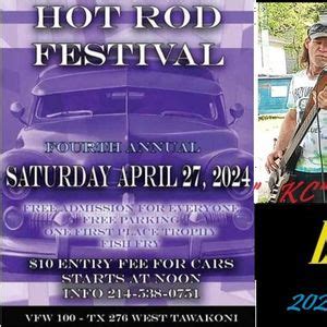 VFW 4th ANNUAL HOT ROD FESTIVAL, VFW Post 2559, Quinlan, 27 April 2024 ...