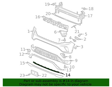 3CM-807-532-A-AV3 - OEM NEW 20-21 VW Volkswagen Atlas Division Bar ...