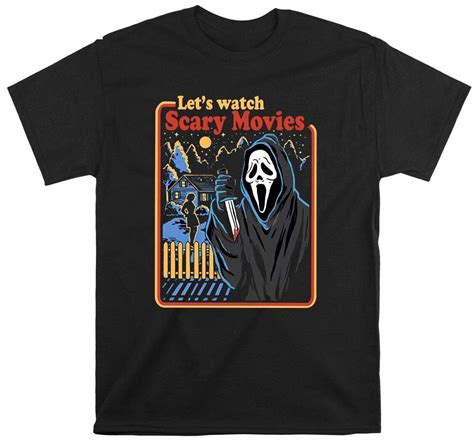 SCREAM - Ghost Face Horror Movies & Chill T-Shirt – Cool-Merch