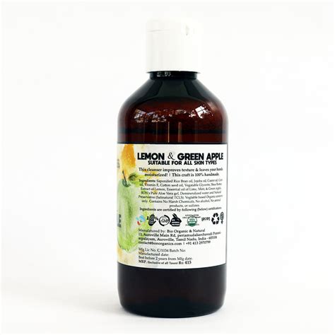 Lemon & Green Apple Hand Wash – Bon Organics