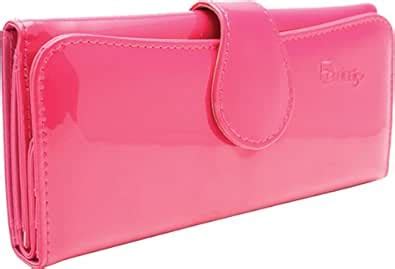 Femina Raindrop Women's Clutch Wallet With a NutriChart (Pink) : Amazon ...
