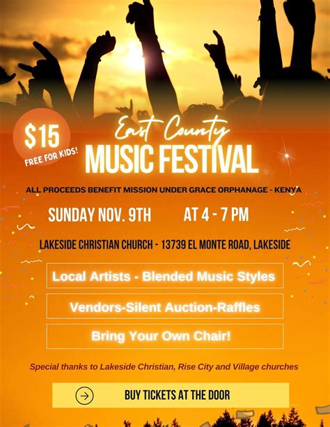 East County Music Festival, Lakeside Christian Church, 9 November 2025 ...
