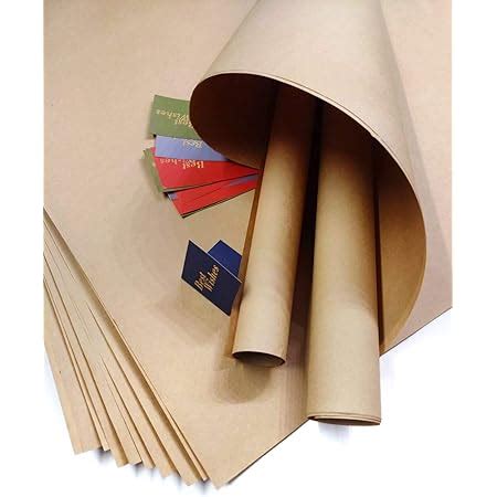 Bungbee Kraft Paper Roll Liner 24 Inches x 5 Meter - Brown Colour ...