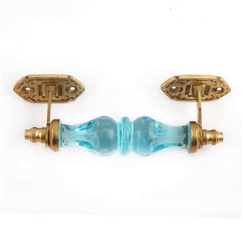 Water Glass Big Gold Door Handles