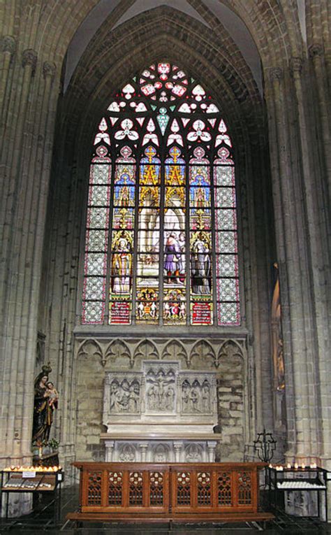 Cathedral of St. Michael and St. Gudula, brussels, Belgium - Top ...