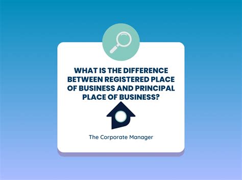What is the difference between the registered office address and the ...