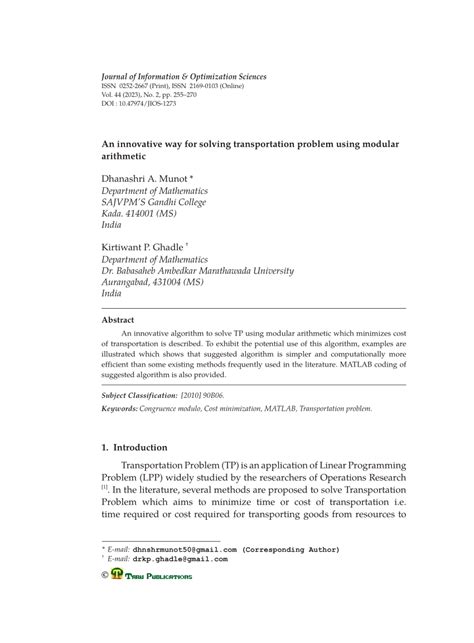 Image result for Transportation Problem Solving in MATLAB