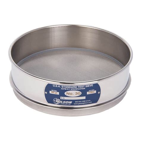 Buy Gilson Performer V8SF #35 Stainless Steel Sieve, 35, 8 Diameter ...