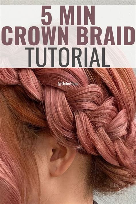 Image result for Crown Braid Tutorial