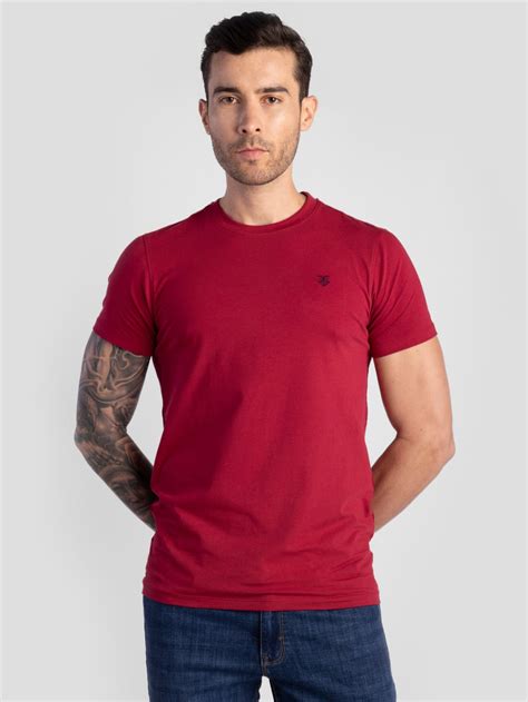 Maroon Pure Cotton T-Shirts for Men | Regular Fit Luxury Wear