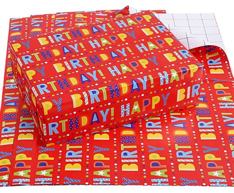 Birthday Cake Gift Wrapping Paper at Winston Blanton blog