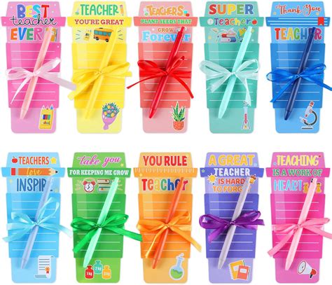 Amazon.com : Lincia 30 Set Teacher Appreciation Gifts in Bulk Kraft ...