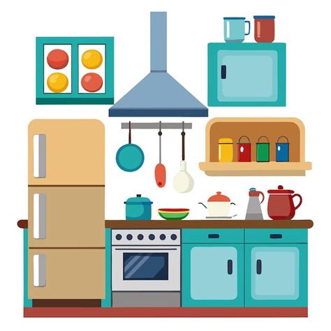 Kitchen Cartoon 的图像结果