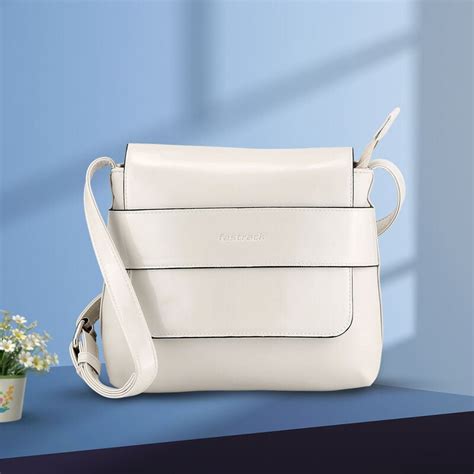 Buy Online Fastrack Casual Sling Bag with Adjustable Sling in Grey ...