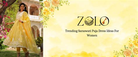 Trending Saraswati Puja Dress Ideas For Women | Suit Sets | Zolo Label ...