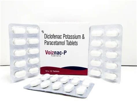 Pharma Tablets - Diclofenac Potassium And Paracetamol Manufacturer from ...