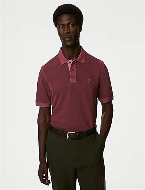 Buy Pure Cotton Polo Shirt at Marks & Spencer