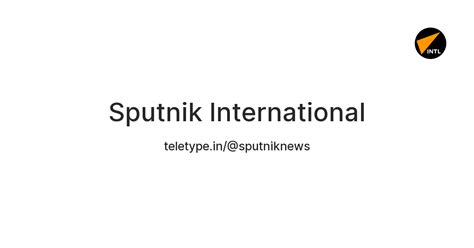 Sputnik International — Teletype