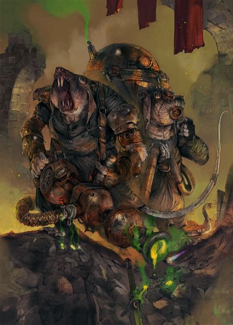 "Skaven Warpfire Thrower Team." Lorenzo Nuti. | Warhammer fantasy ...