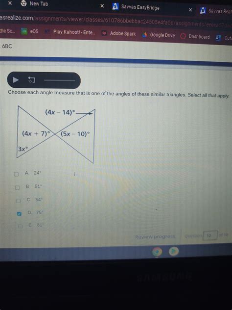 Answered: New Tab S Savvas EasyBridge S Savvas… | bartleby