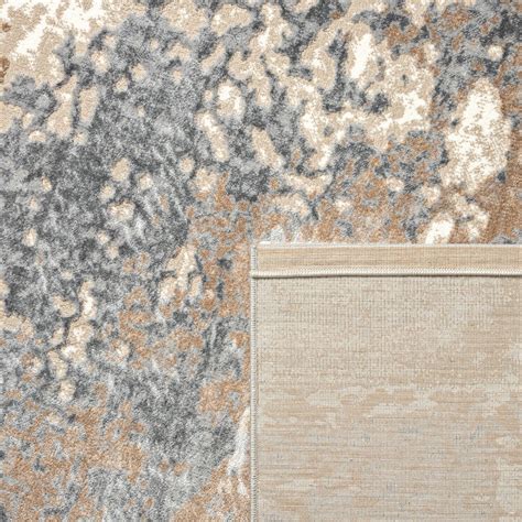 Buy OBSESSIONS Anti-Static Traditional Abstract Carpet, Blue Online