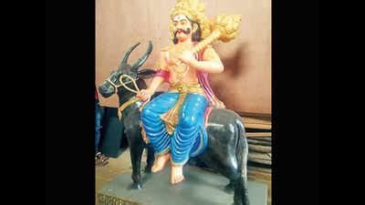 A temple for Yamaraj in Mandya district | Mysuru News - Times of India