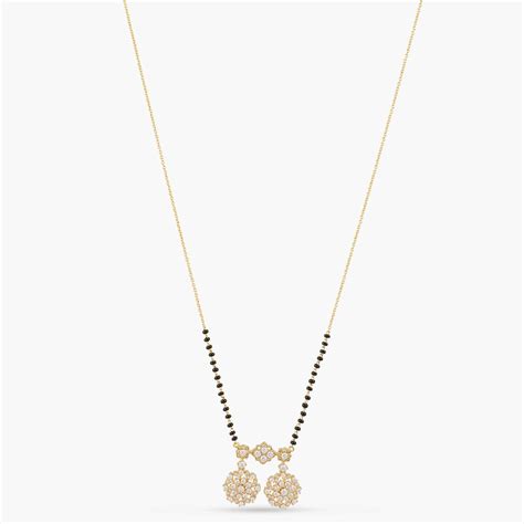 Discover Anvitha CZ Silver Mangalsutra | Paksha – Paksha India