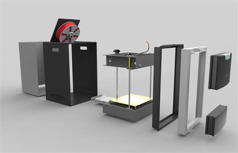 Lulzbot TAZ4 3D打印机SW设计-免费机械三维模型设计软件下载-莫西网