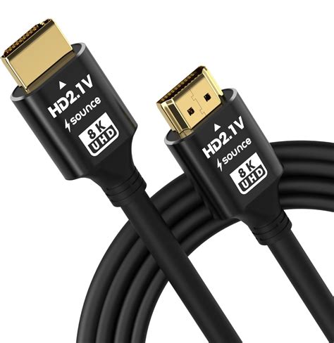 Buy Sounce 8K HDMI 2.1 Cable (6FT, 8K 60Hz HDR, 4K 120Hz, High Speed ...