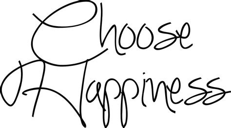 Happiness Written In Cursive