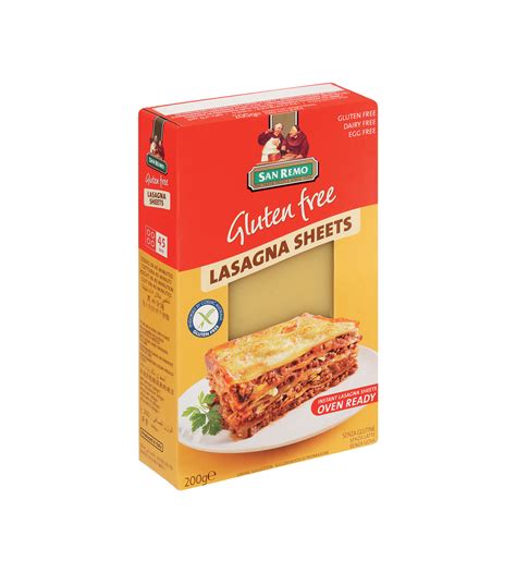 San Remo - Gluten Free Lasagne - Bounty Foods