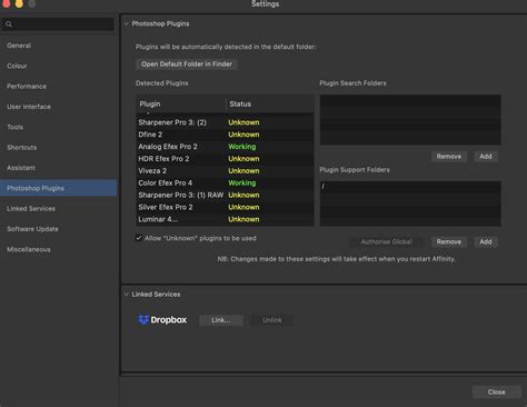 Plugins - Desktop Questions (macOS and Windows) - Affinity | Forum