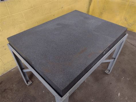 36″ X 48″ GRANITE PLATE RESURFACING WORK TABLE: STOCK #17863
