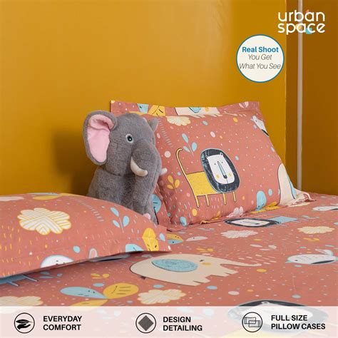 Buy Lion King Terra Cotton Bedsheet, Single, Double and King sizes ...