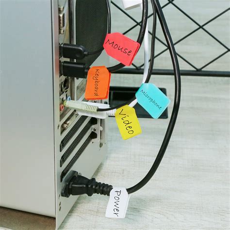 Buy Epessa Cable Labels Cord Labels,Wire Labels,Cable Tags and Wire ...